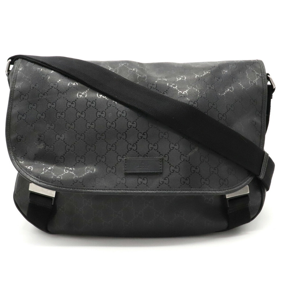 Gucci Gg Implement Crossbody Messenger Bag Leathe… - image 1